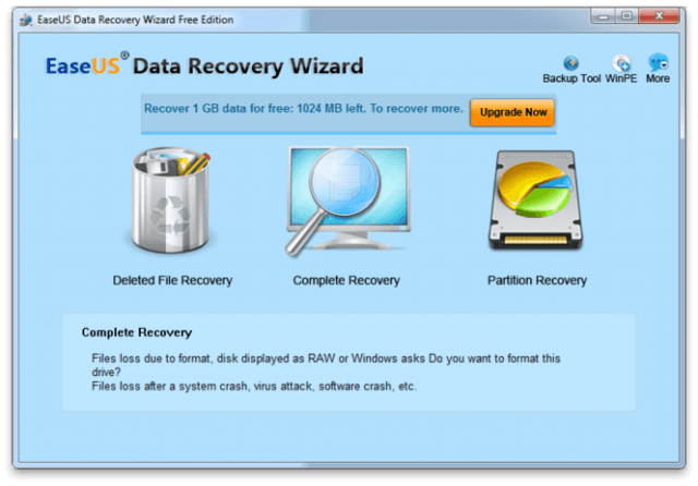 EaseUS Data Recovers - Recover Lost Data after Virus Attack